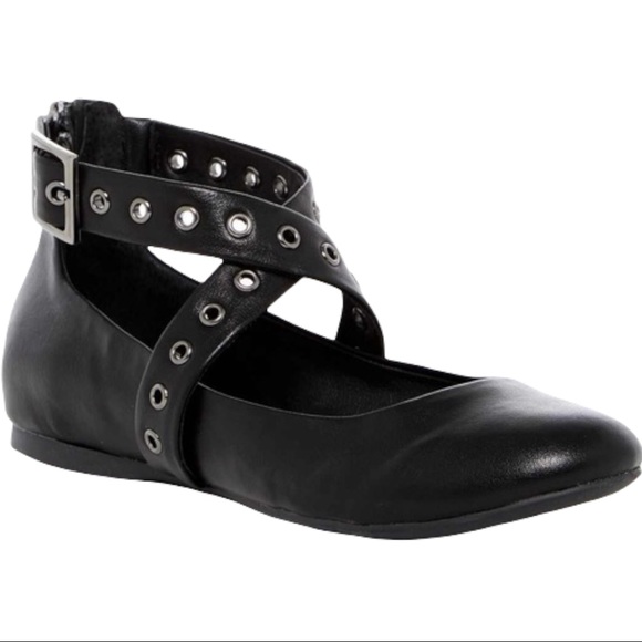 Jessica Simpson Shoes - Jessica Simpson Malerie Black Ballet Flat Size 7.5